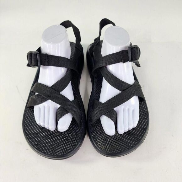 Chaco Men's Z/Cloud 2 Sandals US 12 Black Toe Loop Hiking Walking outdoors Shoes - Picture 3 of 10